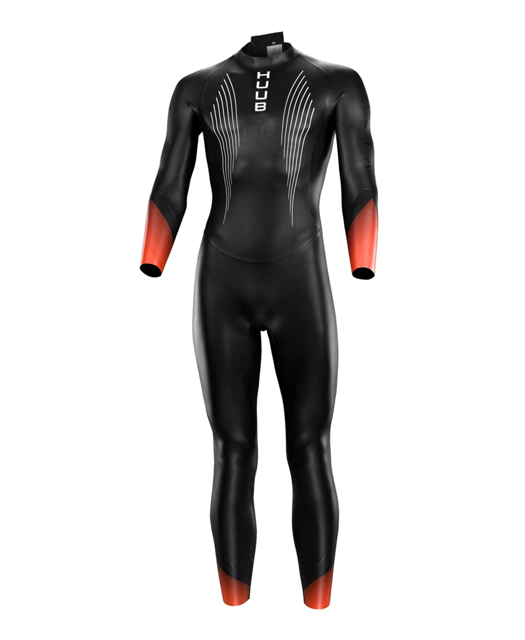 HUUB - Alta Thermal Wetsuit - Men's - Black/Orange - 2023 - Image 3