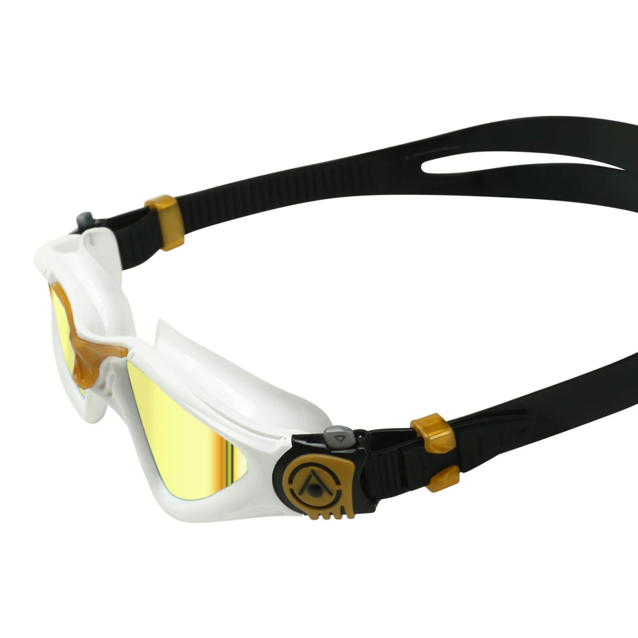 Aquasphere - Kayenne Goggles - White/Gold Mirror Gold Lens - Image 3