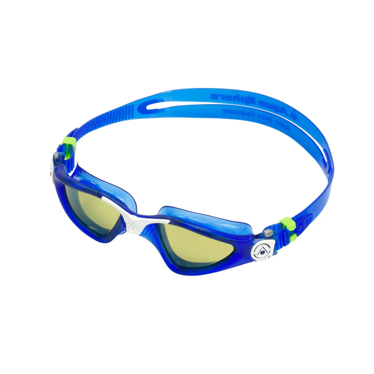 Aquasphere - Kayenne Goggles - Dark Blue/White Polarised Green Lens - Image 3