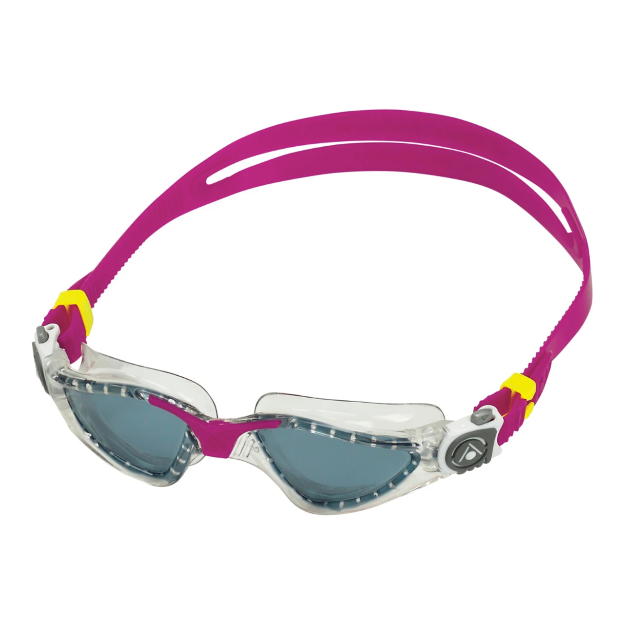 Aquasphere - Kayenne Compact Goggles - Transparent/Raspberry Dark Lens - Image 3