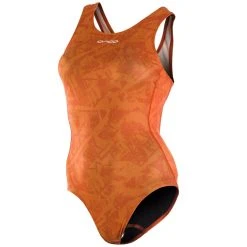 Orca - One Piece Swim Costume - Women's - Orange