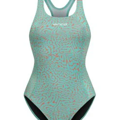 Orca - Core 1 Piece - Women's - Orange Diploria - 2023