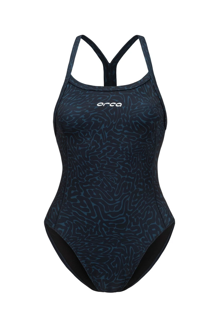 Orca - Core 1 Piece Thin Strap - Women's - Dark Blue Diploria - 2023