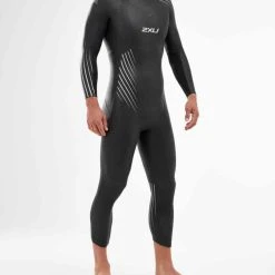 2XU - P:1 Propel Men's Wetsuit - Black/Silver Shadow - Ex-Rental, Two Hires