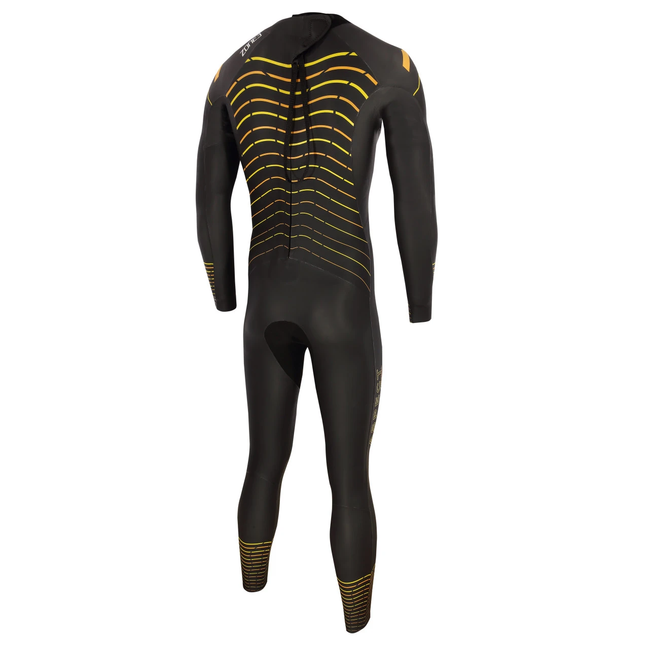 Zone 3 Zone3 - Thermal Aspect Breaststroke Wetsuit - Men's - Black/Orange/Yellow - Image 4