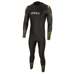 Zone 3 Zone3 - Thermal Aspect Breaststroke Wetsuit - Men's - Black/Orange/Yellow