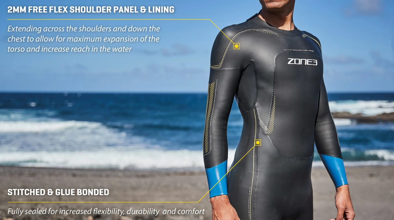 Zone 3 Zone3 - Vision Wetsuit - Men's - Ex-Rental 2 Hire - Image 4