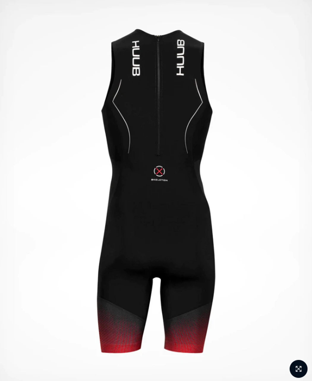 HUUB - Race Swimskin - Men's - Black/Red - 2023 - Image 2
