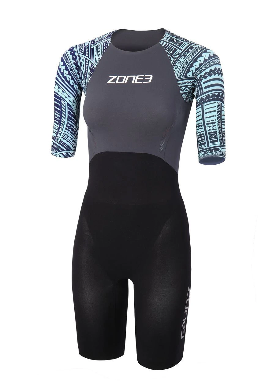 Zone 3 Zone3 - Women's WTC Legal Short Sleeve Swim Skin - Kona Edition