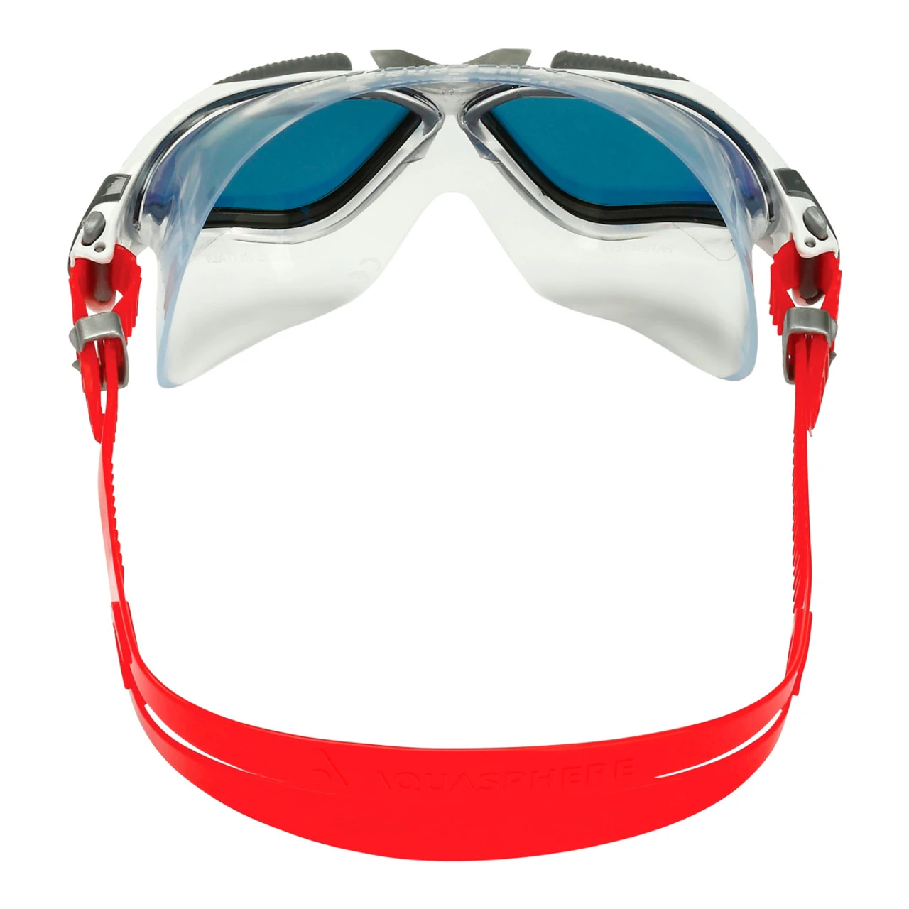 Aquasphere - Vista Goggles - White/Silver Mirror Red Lens - Image 4