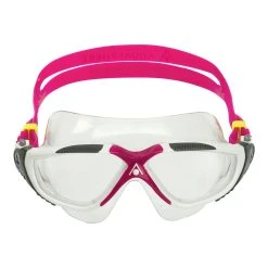 Aquasphere - Vista Goggles - White/Raspberry Clear Lens