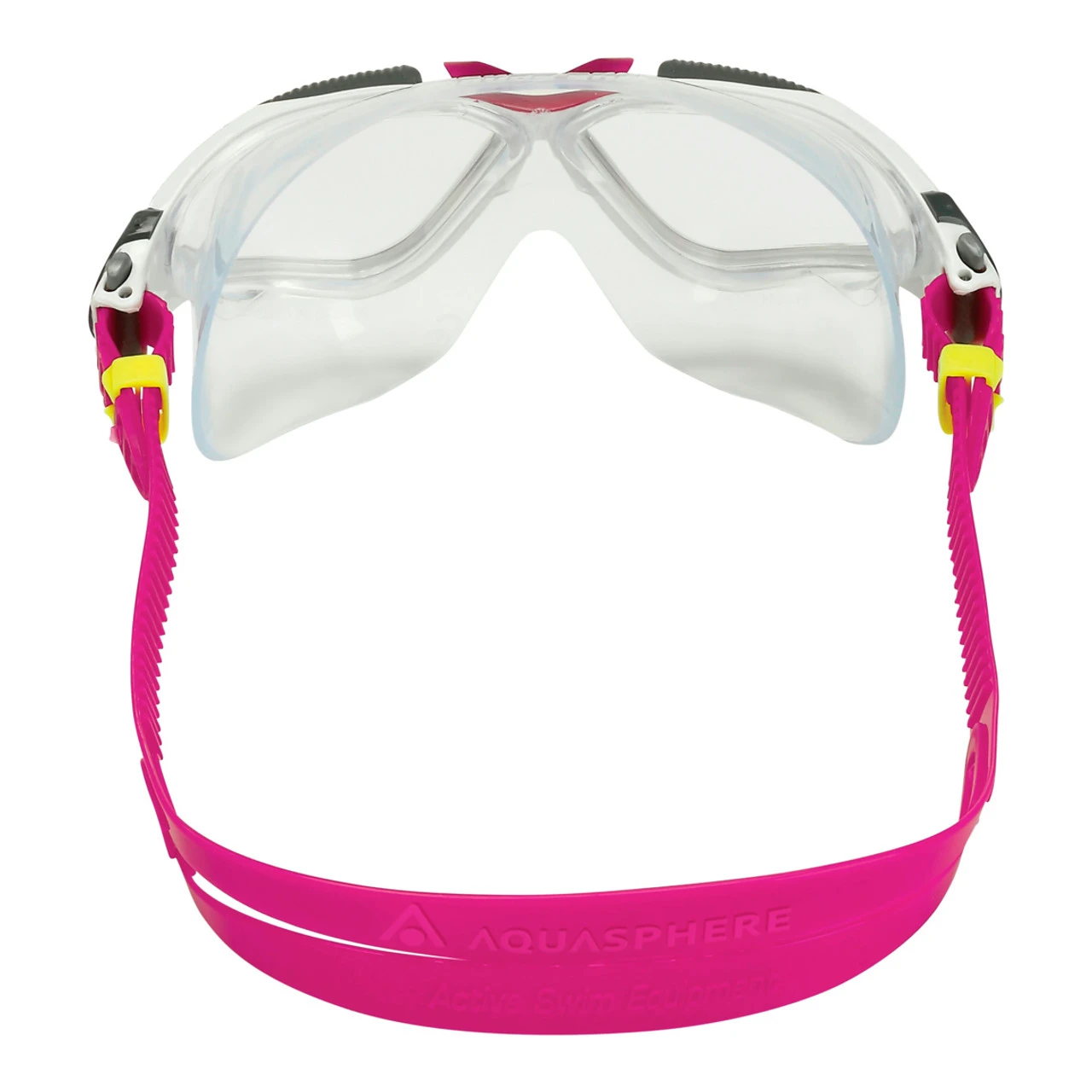 Aquasphere - Vista Goggles - White/Raspberry Clear Lens - Image 5