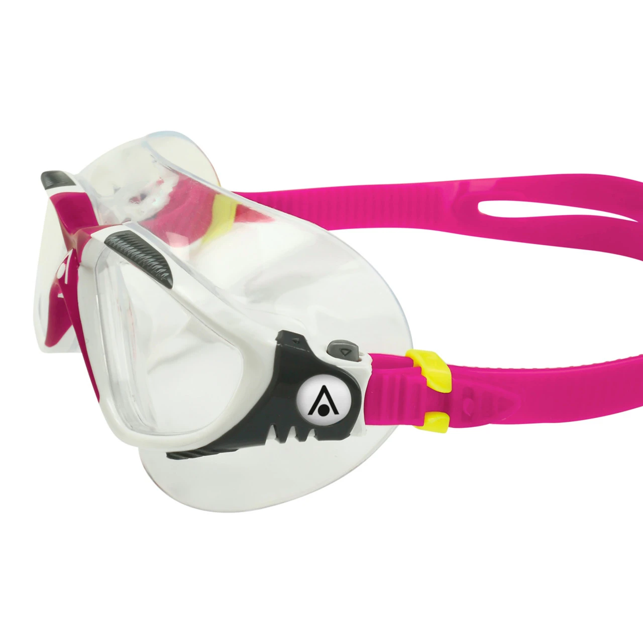 Aquasphere - Vista Goggles - White/Raspberry Clear Lens - Image 4