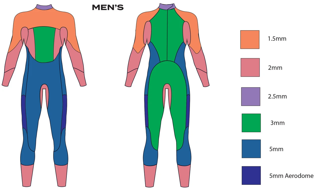 Zone 3 Zone3 - - Vision Wetsuit - Men's - Image 35