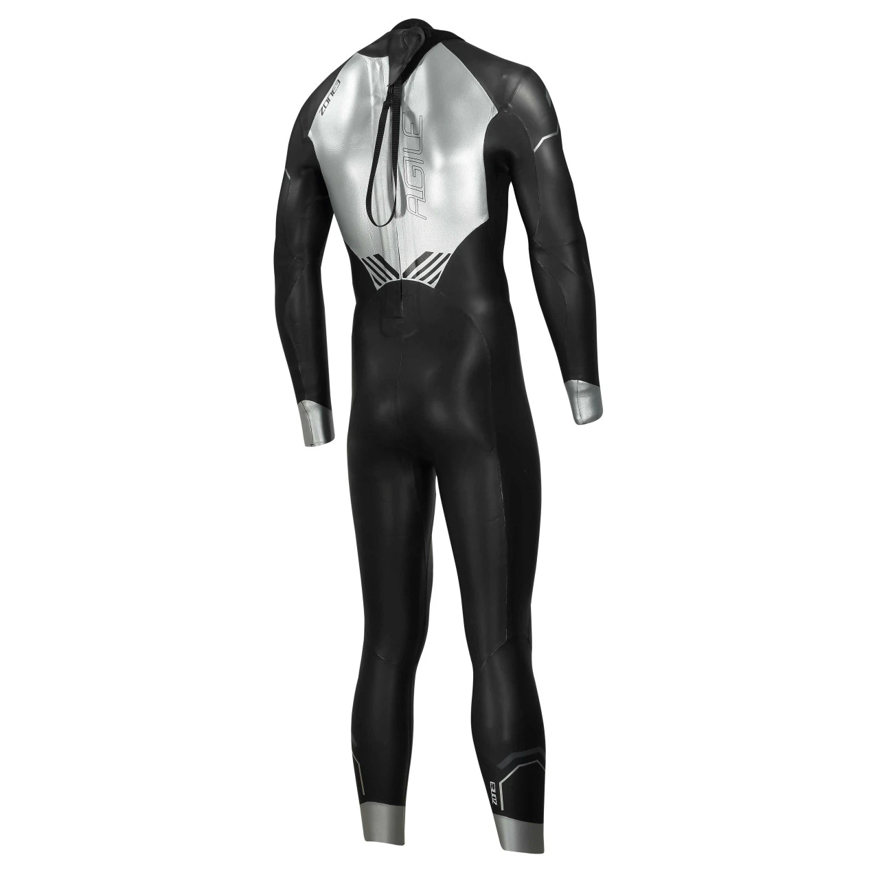 Zone 3 Zone3 - Men's Agile Wetsuit - Black/Silver/Gunmetal - 2023 - Ex-Rental 1 Hire - Image 2
