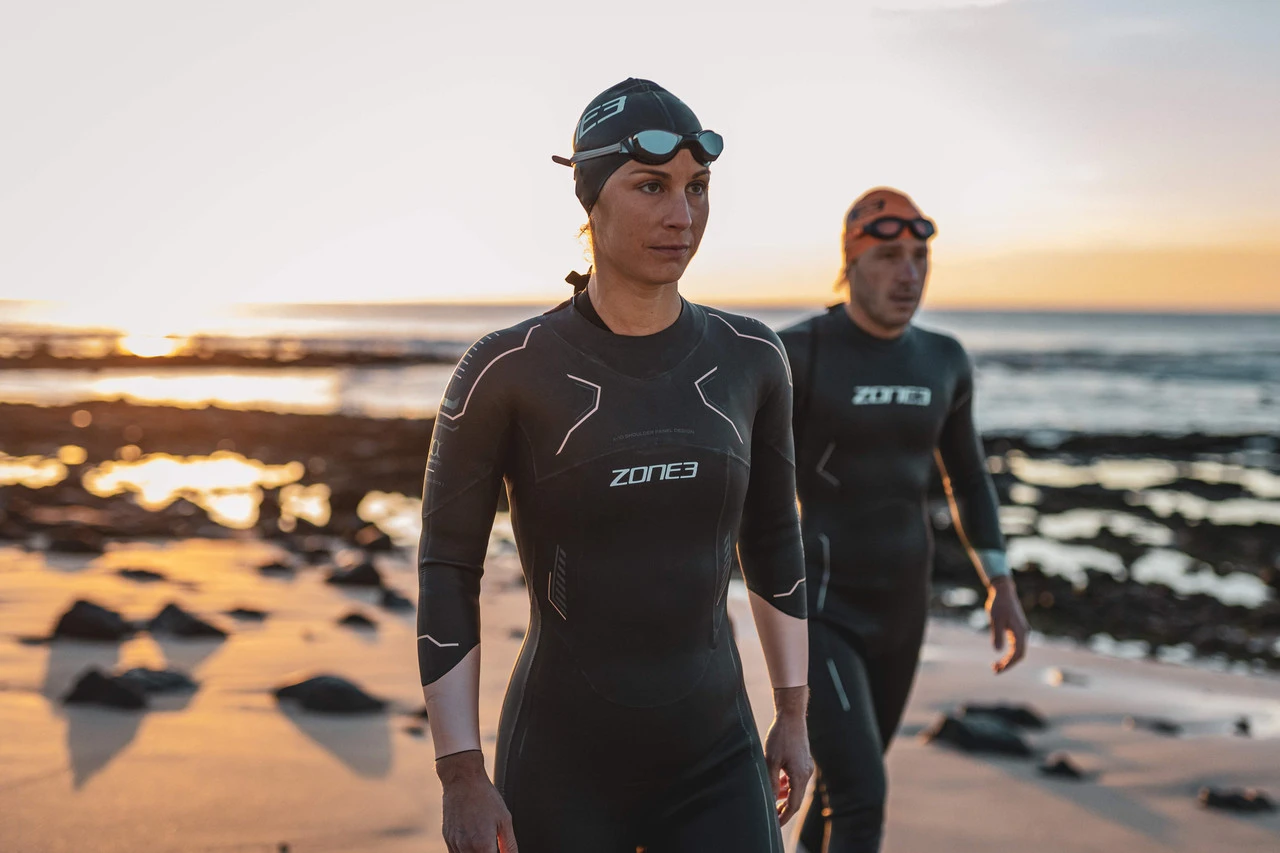 Zone 3 Zone3 - Vision Women's Wetsuit - Black/Rose Pink/Gunmetal - 2023 - Image 4