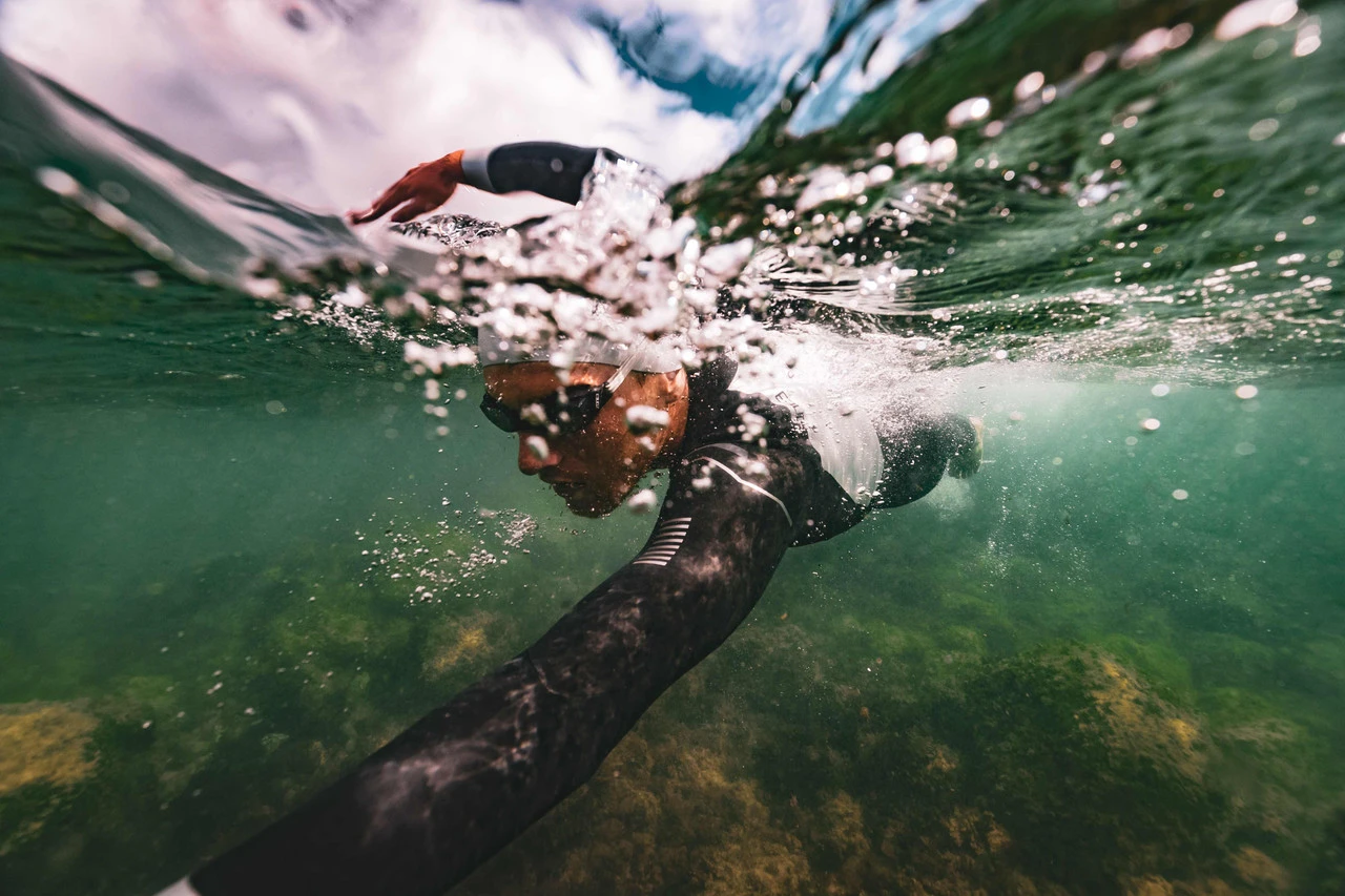 Zone 3 Zone3 - Men's Agile Wetsuit - Black/Silver/Gunmetal - 2023 - Image 19