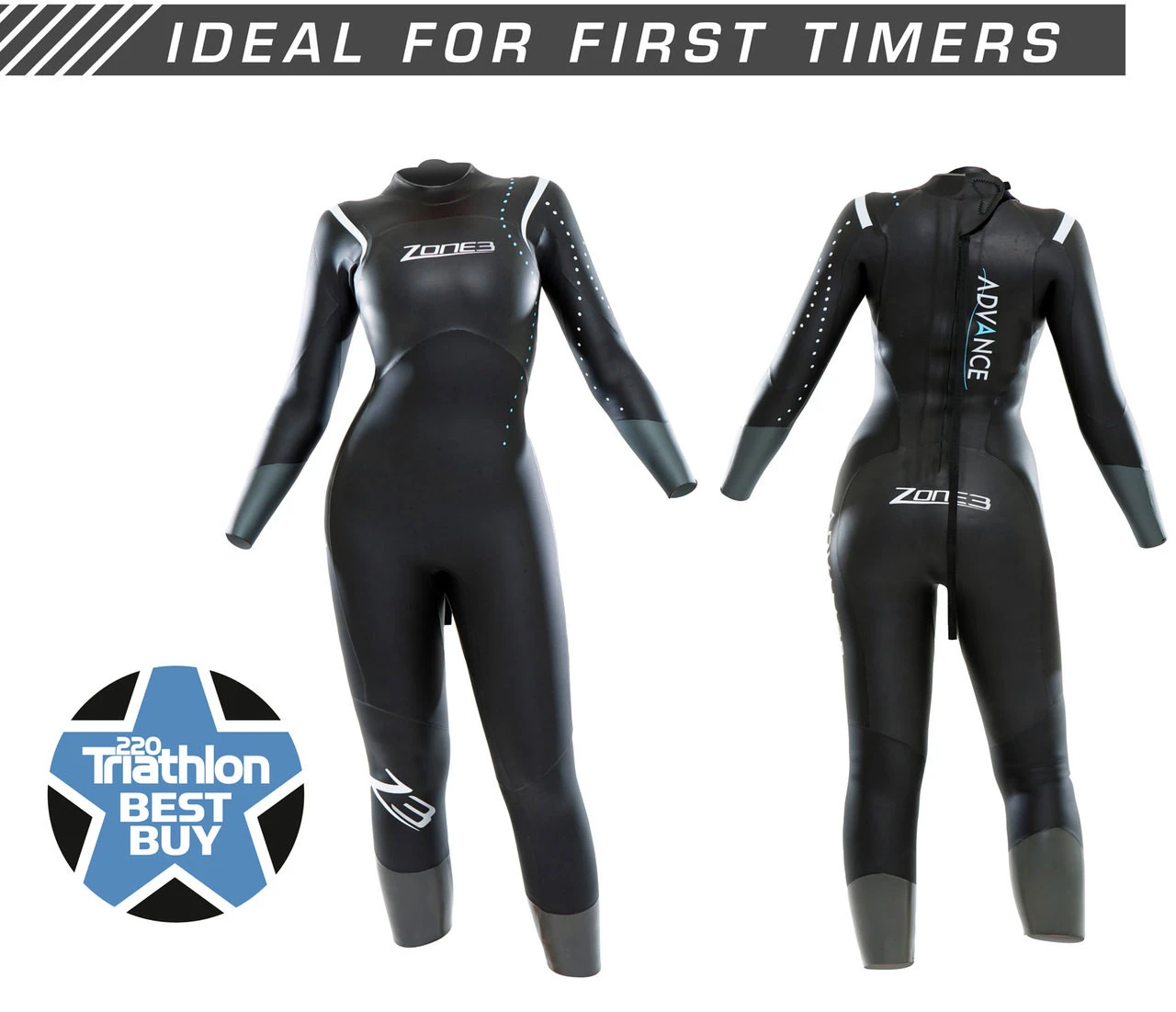 Zone 3 Zone3 - Women's Advance Wetsuit - Ex-Rental 2 Hire - Image 2