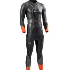 Zone 3 Zone3 - Vanquish X Wetsuit - Men's - Black/Orange - 2023