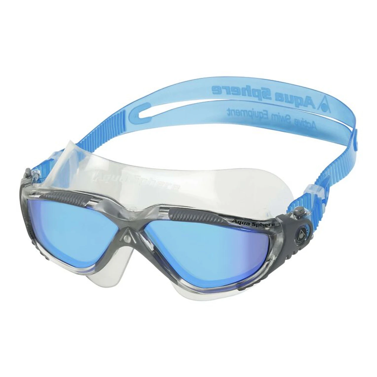 Aquasphere - Vista Transparent Gray Lenses Mirror Blue - Image 2