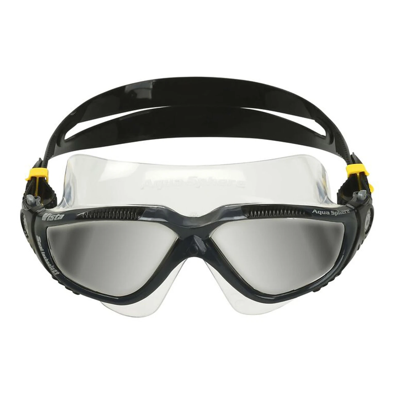 Aquasphere - Vista Dark Gray Black Lenses Mirror Silver