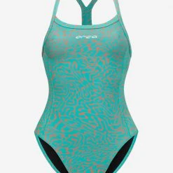 Orca - Core 1 Piece Thin Strap - Women's - Orange Diploria - 2023