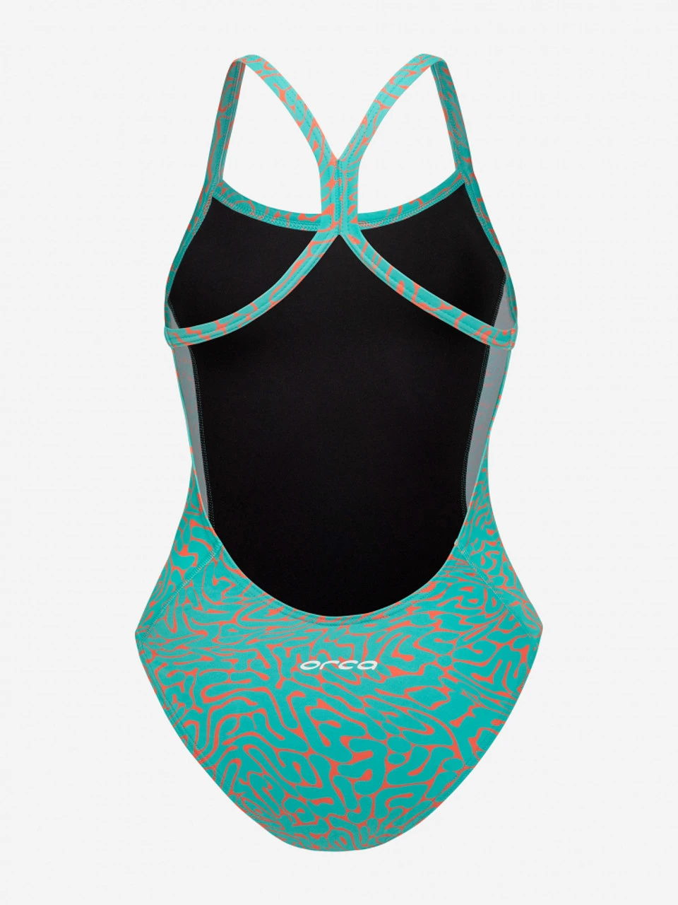Orca - Core 1 Piece Thin Strap - Women's - Orange Diploria - 2023 - Image 2